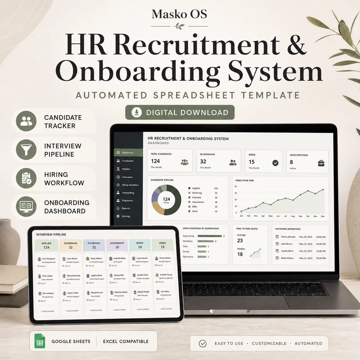 HR Recruitment and Onboarding System